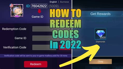 EASY AND FAST WAY HOW TO REDEEM ML CODES 2022 Free Diamonds