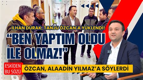 İlhan Durak ulaşım sorunu üzerinden Tanju Özcan a yüklendi Yaptım