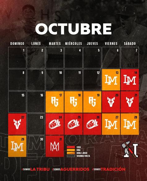 Rol De Juegos Mayos De Navojoa Octubre