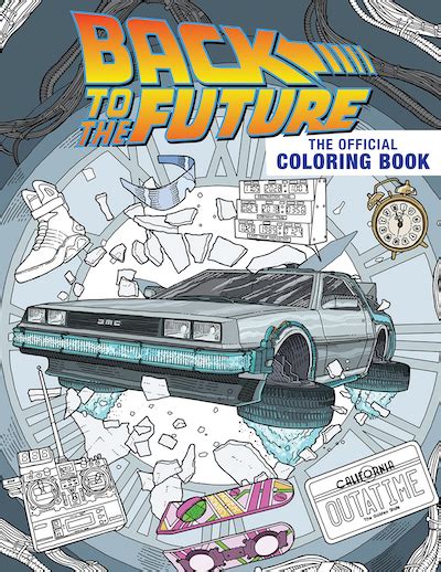 Back To The Future The Official Coloring Book Releasing October 3rd