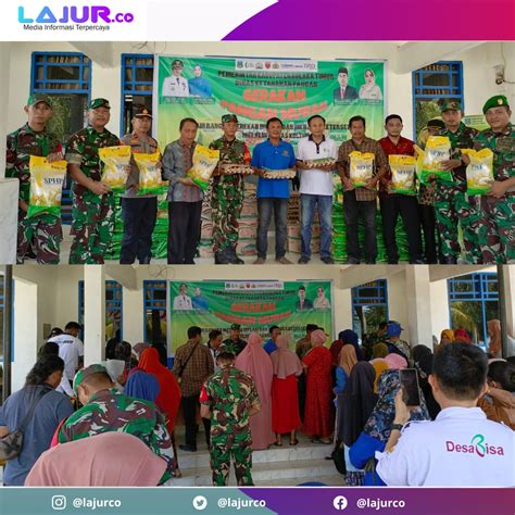 Program Gerakan Pangan Murah Sasar Kecamatan Lambandia Warga Antre