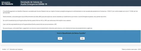 Como Funciona A Devolução Do Auxílio Emergencial Dci