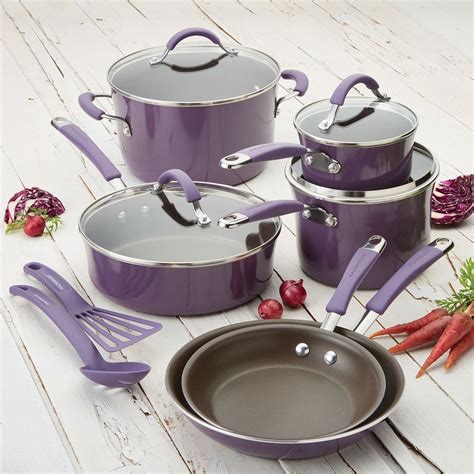 Rachael Ray® Cucina 12 Pc Hard Enamel Nonstick Cookware Set Cookware