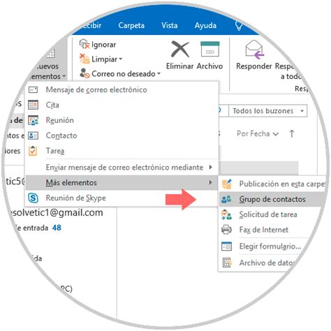 Cómo Crear Un Grupo De Contactos En Outlook 2019 Solvetic