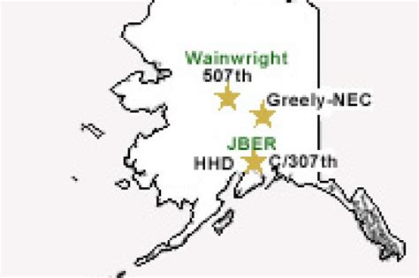 Army Bases In Alaska Map - Zip Code Map