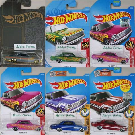 HOT WHEELS Hotwheels 風火輪 63 checky II 2 版 51 51 週年緞面和鍍鉻肌肉狂熱硬 蝦皮購物