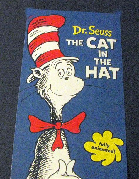 The CAT in THE HAT Dr. Suess 1971 Repurposed Original Vhs - Etsy