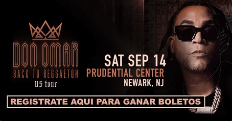 Gana Tus Boletos Para Don Omar Back To Reggaeton Tour La Mega 97 9