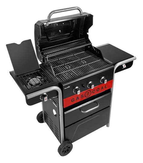 Char Broil Gas2Coal 3 Burner Hybrid Barbecue Downtown