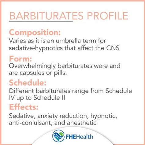 Barbiturates: Drug Profile on Abuse, Addiction, and Treatment | FHE Health