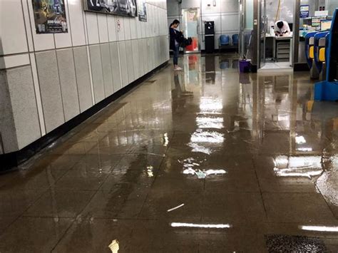 新竹地區豪雨狂降 台鐵北湖湖口站雙向緩行 生活 中時