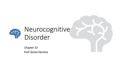 Solution Neurocognitive Disorder Chapter Nv Studypool