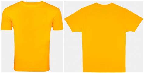 Round Neck Yellow Plain T Shirt Wholesale Buy Yellow Plain T Shirt