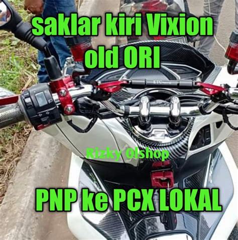 Jual Holder Saklar Kiri Pcx Lokal Saklar Old Vixion Pnp Pcx Dan