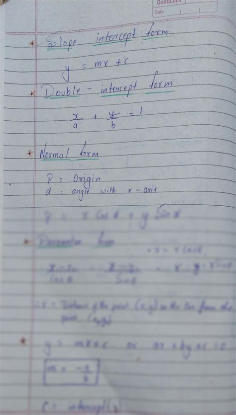 solution straight  formula sheet studypool