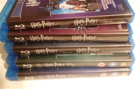 Harry Potter Complete Film Collection Blu Ray Bundle Very Good