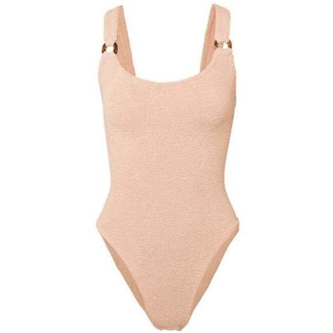 Domino One Piece Nude One Piece Seersucker Swimsuit Modern Swimsuit