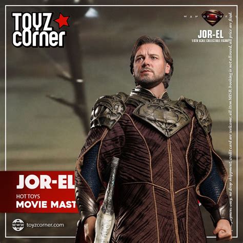 Jual Toyz Corner Hot Toys Mms Mms Jor El Man Of Steel Shopee Indonesia