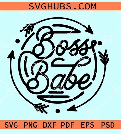 Boss Babe SVG Girl Boss Svg Boss Lady Svg Business Women Svg