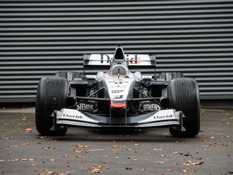 McLaren MP4 16 di David Coulthard all asta è ancora in condizioni