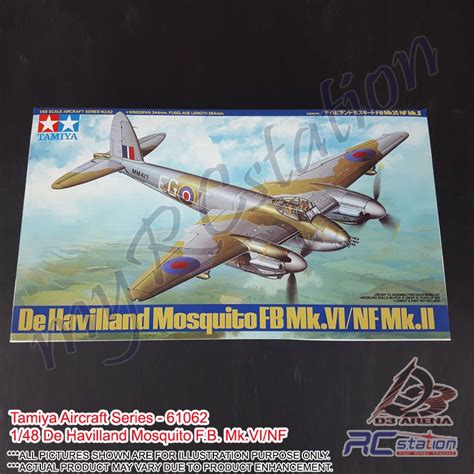 Tamiya Scale Models #61062 - 1/48 De Havilland Mosquito F.B. Mk.VI/NF ...