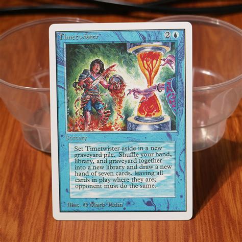 Timetwister Unlimited Magic The Gathering Proxy Mtg Cards Top Quality