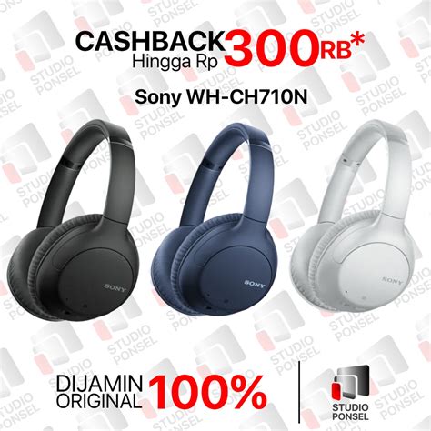 Jual Sony WH CH710N CH 710N Wireless Noise Canceling Headphones