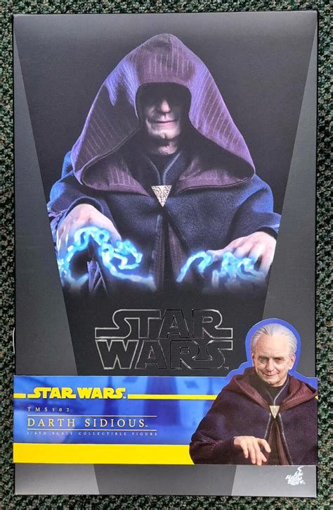 Hot Toys Star Wars The Clone Wars Darth Sidious 1 6 Scale Figure The