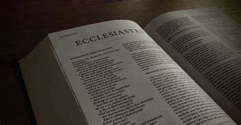 Major Themes Of Ecclesiastes Edusvetgobgt