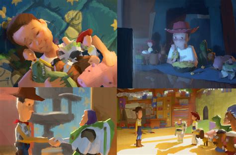 Toy Story Color Script Color Script Pixar Concept Art Disney