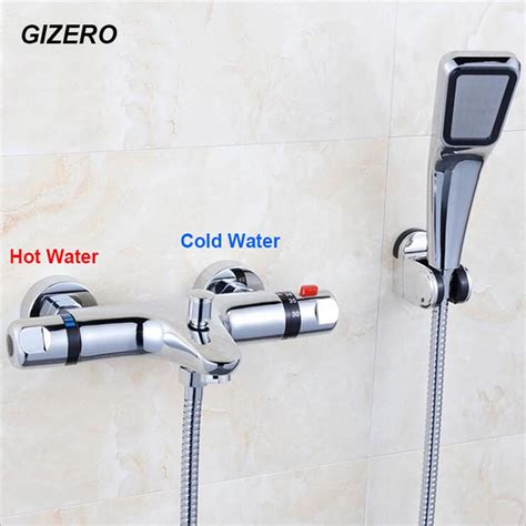 High Quality Thermostatic Shower Set Bathroom Chrome Shower Faucet ...