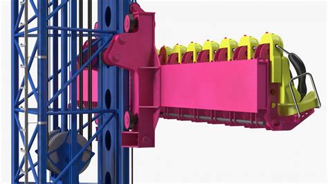 Sky Drop Tower 3d Model 3d Molier International