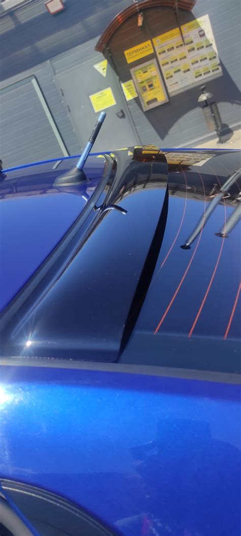 Ветровик заднего стекла — KIA Rio (3G), 1,6 л, 2012 года | аксессуары ...