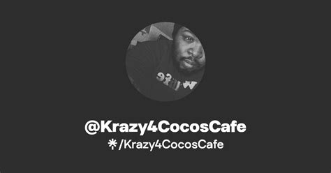 Krazy4cocoscafe Twitter Instagram Tiktok Twitch Linktree