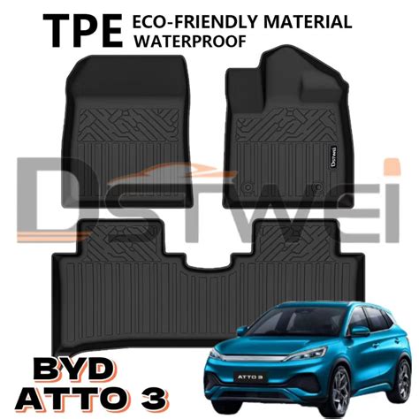 Tpe Car Mat Car Carpet Karpet Kereta Axia Bezza Myvi Alza Saga