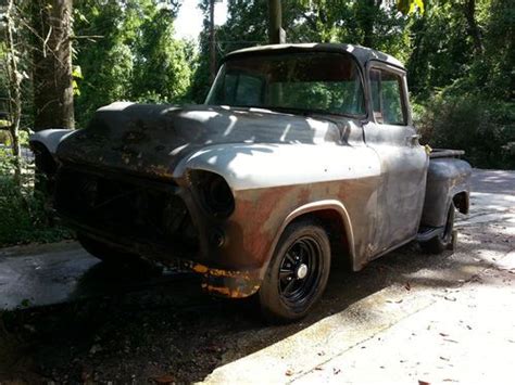 Buy Used 1957 Chevy Truck Big Back Window V8 1955 1956 1957 Classic