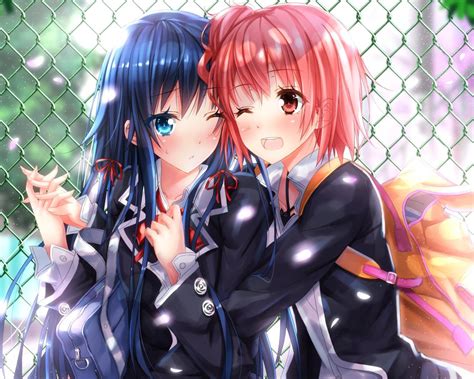 Anime Girl Best Friends Wallpapers - Wallpaper Cave
