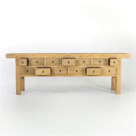 noosa  drawer console natural eclectic style noosa