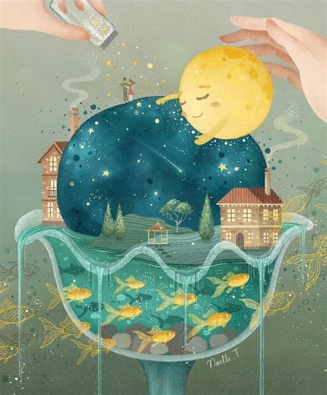 Illustrations That Dreams Are Made Of Dream Illustration Whimsical