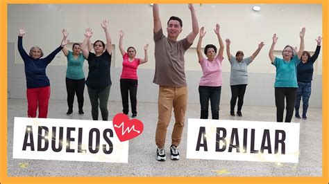 Clase Completa De BAILE Adultos Mayores ZUMBA YouTube