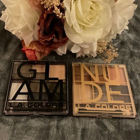 L A Colors Makeup Nude Or Glam Color Block Eyeshadow Palette Poshmark