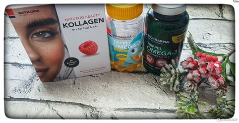 БАД Biopharma Naturlig Kollagen морской коллаген со вкусом малины ...