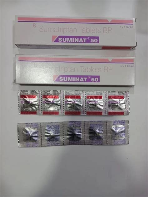 sumatriptan tablets suminat  mg tablet   rs stripe