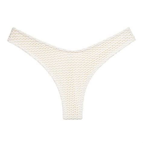 Bone Crochet Lulu Zig Zag Stitch Bikini Bottom Montce Swim Wolf Badger