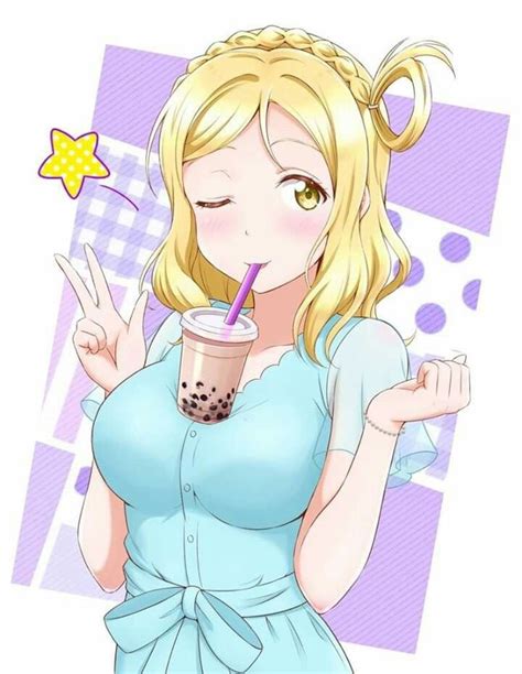 Mari Ohara Bubble Tea Hentai Yay Sunshine Bubbles Challenges Manga Anime