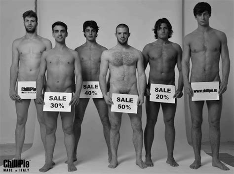 Naked Models Advertise Chillipie Socks LPSG