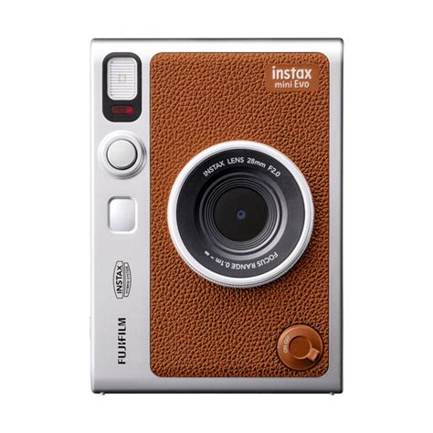 Купить Instax mini Evo Brown гибридный фотоаппарат мгновенной печати в ...