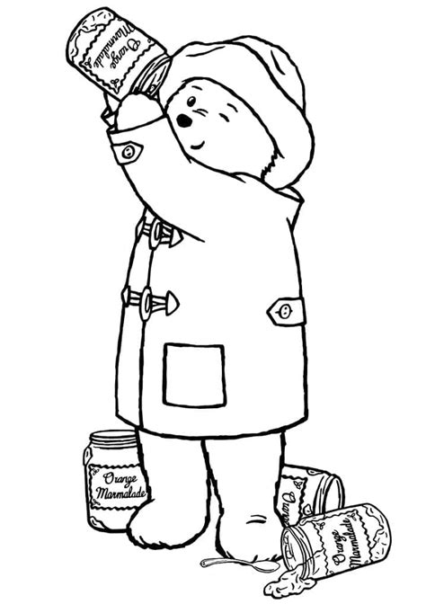 Coloriage Paddington à imprimer sur ColoriageEnfant