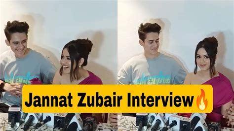 Jannat Zubair Interview And Song Launch 🔥 Youtube