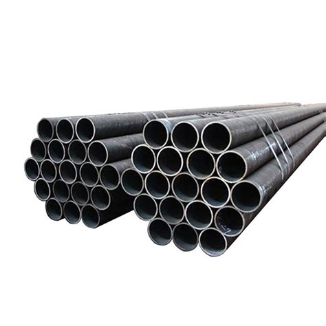 ASTM A53 Gr B ERW Schedule 40 Black Carbon Steel Pipe China Carbon